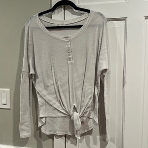 Treasure & Bond ribbed shirt